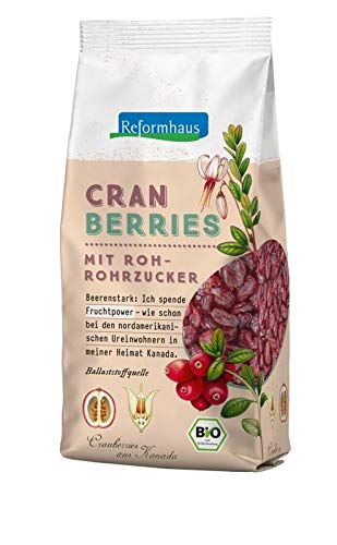 Cranberries. leicht gesüßt. ganze Früchte (175 g) von NEUFORM INTERNATIONA