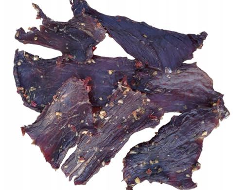 NEW BEER SNACK - Beef Jerky - Trockenfleisch Snacks - Leckeres Knabbereartikel aus Rindfleisch - Jerky Gertrocknet und Gewürzt - Fleisch Scheiben, Orientalischer Geschmack, 100 g NEW BEER SNACK - Beef Jerky - Trockenfleisch Snacks - Leckeres Knabbereartikel aus Rindfleisch - Jerky Gertrocknet und Gewürzt - Fleisch Scheiben, Orientalischer Geschmack, 100 g von NEW BEER SNACK