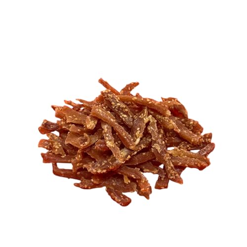 NEW BEER SNACK - Trockenfleisch Snacks - Jerky - Leckerer Knabberartikel aus Schweinefleisch - Pork Jerky Geräuchert und Gewürzt - Fleisch Streifen, Orientalischer Geschmack, 100 g NEW BEER SNACK - Trockenfleisch Snacks - Jerky - Leckerer Knabberartikel aus Schweinefleisch - Pork Jerky Geräuchert und Gewürzt - Fleisch Streifen, Orientalischer Geschmack, 100 g von NEW BEER SNACK