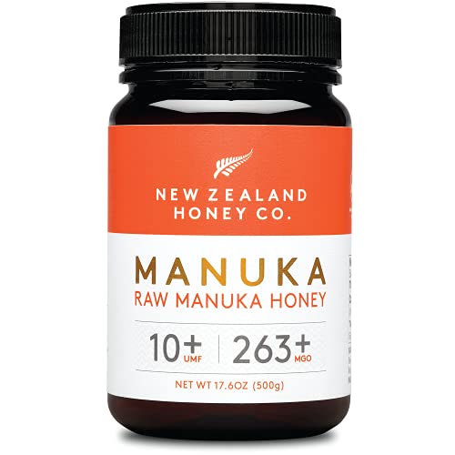 New Zealand Honey Co. Manuka Honig MGO 263+ / UMF 10+ | Aktiv und Roh | Hergestellt in Neuseeland | 500g von NEW ZEALAND HONEY CO