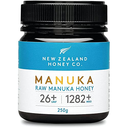 New Zealand Honey Co. Manuka Honig UMF 26+ / MGO 1282+ | 250g / Aktiv und Roh | Hergestellt in Neuseeland von NEW ZEALAND HONEY CO