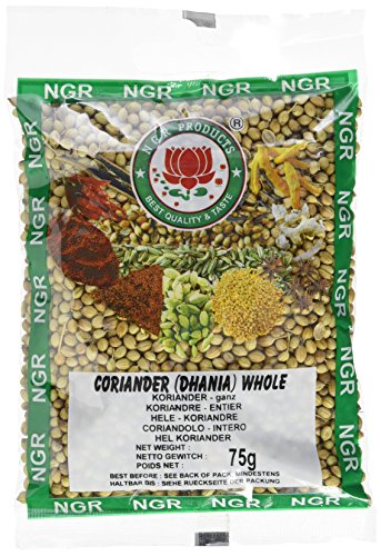 Ngr Koriander, ganz, 75g, 10er Pack (10 x 75 g Packung) von NGR