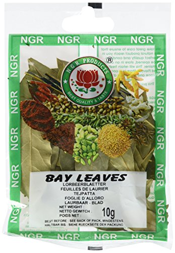 Ngr Lorbeerblätter, ganz, 10g, 5er Pack (5 x 10 g Packung) von NGR