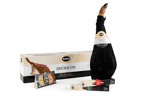 Besonderes Set für Weihnachten/Geschenk – IBERISCHER KÖBELSCHAMIN, 50 % IBERISCHE RASSE von NICO JAMONES