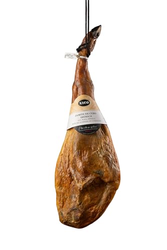 SCHINKEN CEBO IBÉRICO 50 % iberische Rasse, intensiver und exquisiter Geschmack. 7,5 bis 8,5 kg mit einer Reifung von mehr als 24 Monaten. von NICO JAMONES