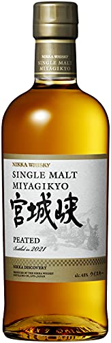 Nikka Miyagikyo Peated Single Malt Whisky 2021 48% Vol. 0,7l in Geschenkbox von 宮城峡