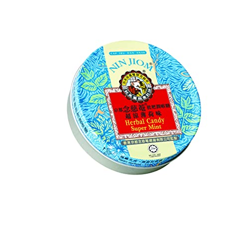 Nin Jiom Herbal Candy Super Mint Flavour 60g von NIN JIOM