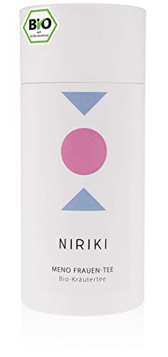 BIO Meno-Frauen-Tee – NIRIKI Manufakturtee | Für die Wechseljahre, Mit Hopfen und Johanniskraut, 30 Pyramidenbeutel von NIRIKI