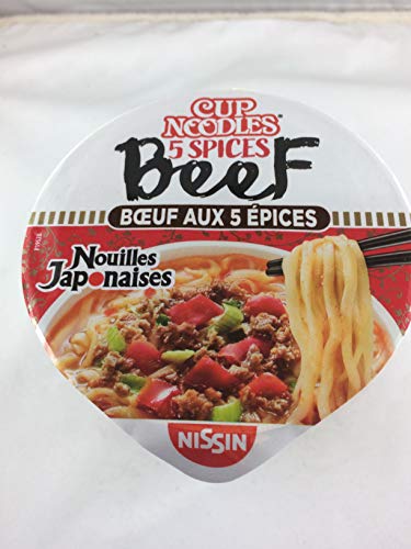 Cop Noodles Beef mit 5 Gewürzen von NISSIN