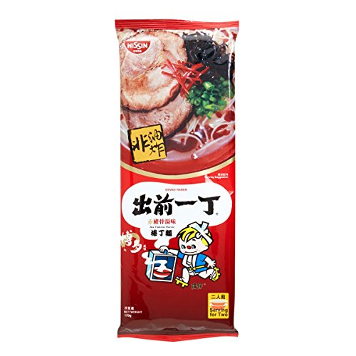 Nissin Demae Iccho Bar Nudel Aka Tonkotsu Geschmack 174g von NISSIN