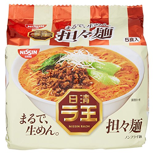 Nissin - Raoh Japanese Instant Ramen Dandan Noodles 17.1oz (For 5 Bowls) von ラ王