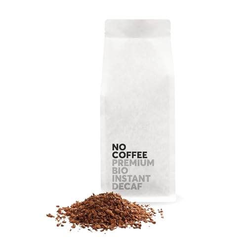No Coffee® Instant Kaffee entkoffeiniert (150g) | Koffeinfreier Kaffee instant | Entkoffeinierter löslicher Kaffee | Instant Decaf Coffee | Löslicher Kaffee entkoffeiniert | Entkoffeinierter Kaffee von NO COFFEE THE GOOD DECAF