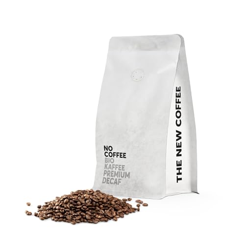 No Coffee® – Premium Decaf Coffee Bio (ganze Bohnen ohne Koffein, 500g) | Mit Wasser entkoffeinierte Kaffeebohnen | Koffeinfreier Kaffee schmeckt wie dein Lieblingskaffee | Kaffeebohnen koffeinfrei von NO COFFEE THE GOOD DECAF