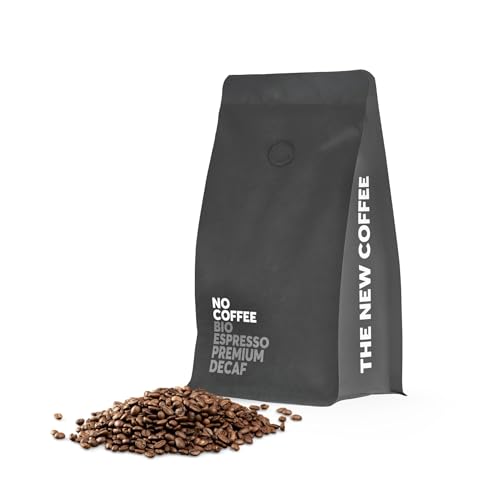 No Coffee® – No Espresso Premium Bio Espresso Bohnen entkoffeiniert (1kg) | Espresso entkoffeiniert mit Wasser | Espresso koffeinfrei schmeckt wie dein Lieblingskaffee | Kaffeebohnen koffeinfrei von NO COFFEE THE GOOD DECAF