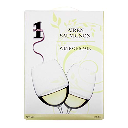 No.1 Airen Sauvignon 12,0% Vol. 3,0l Bag in Box von NO.1