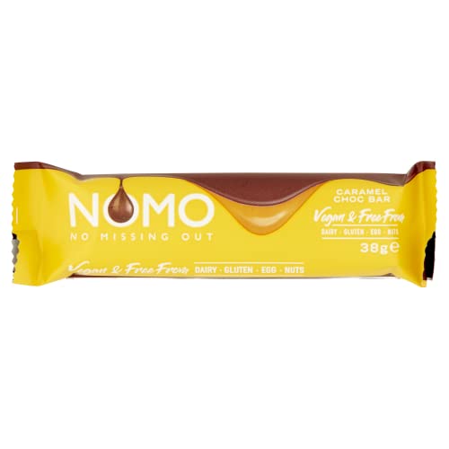 NOMO Caramel Bar 28g (Pack of 24) von NOMO