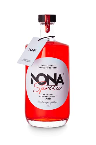 NONA Spritz | Alkoholfreier Aperitif mit Blutorange & Enzianwurzel | Inspiriert vom Italian Spritz | Für nicht-alkoholische Cocktails | 0,0% vol | 700ml NONA Spritz | Alkoholfreier Aperitif mit Blutorange & Enzianwurzel | Inspiriert vom Italian Spritz | Für nicht-alkoholische Cocktails | 0,0% vol | 700ml von NONA