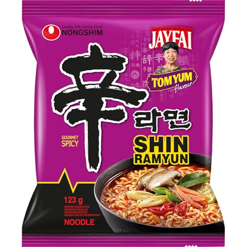 NONGSHIM - Instantnudeln Shin Ramyun Tom Yum - Multipack (1 X 123 G) von Nongshim