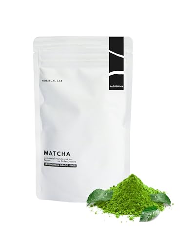 Ceremonial Matcha Kagoshima - Reines Grüntee-Pulver aus Japan - Original Japanischer Tee der Ersten Ernte - 100% Natürlich & Laborgeprüft - 70g von NORITUAL LAB