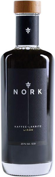 NORK Kaffee-Lakritz Likör 20% vol. 0,5 l von NORK GmbH & Co KG