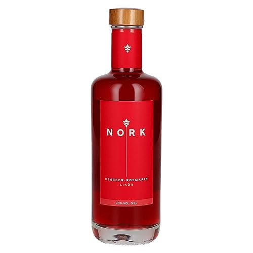 Nork | Himbeer - Rosmarin Likör | Fruchtlikör | Süße & Herbe Aromen | Natürlicher Geschmack | 500ml | 20% vol. | Perfekt für Cocktails Nork | Himbeer - Rosmarin Likör | Fruchtlikör | Süße & Herbe Aromen | Natürlicher Geschmack | 500ml | 20% vol. | Perfekt für Cocktails von Nork
