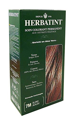 Herbatint - Dauerhafte Haarfarbe mit der Pflege von 5 Pflanzenextrakten, 150 ml. von Herbatint