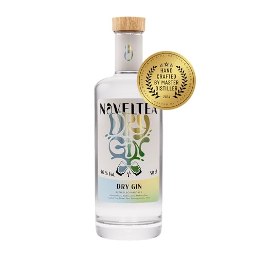 Noveltea Dry Gin 31 Botanicals 500ml Vegan 1x500ml von NOVELTEA
