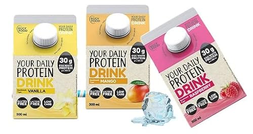 Your Daily Protein - Eggwhite Protein Drink 6 x 300ml Mango Your Daily Protein - Eggwhite Protein Drink 6 x 300ml Mango von NOVO-X