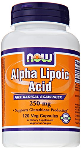 NOW Foods Alpha Liponsäure VCaps, 250 mg, 120 Stück NOW Foods Alpha Liponsäure VCaps, 250 mg, 120 Stück von NOW Foods