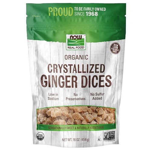 Ginger Dices Now Foods 1 lbs Bag by Now Foods Ginger Dices Now Foods 1 lbs Bag by Now Foods von NOW