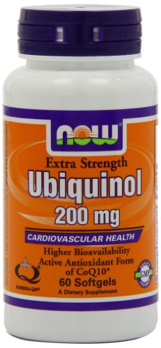 Now Ubiquinol 200 mg, 60 Softgels Now Ubiquinol 200 mg, 60 Softgels von NOW