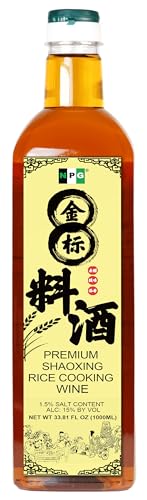 Premium Shaoxing Kochwein, 1000 ml, Shaoxing Reiswein, chinesischer Kochwein, roter Kochwein, die häufigste Zutat, die in hausgemachter asiatischer Küche verwendet wird Premium Shaoxing Kochwein, 1000 ml, Shaoxing Reiswein, chinesischer Kochwein, roter Kochwein, die häufigste Zutat, die in hausgemachter asiatischer Küche verwendet wird von NPG