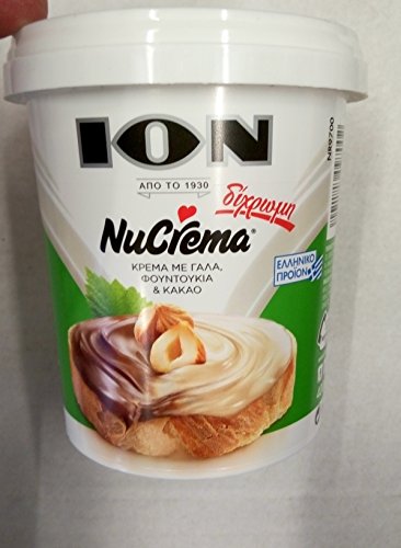 ION NUCREMA Zwei Geschmacksrichtungen Kakao mit Haselnüssen und Milchaufstrich ION NUCREMA Zwei Geschmacksrichtungen Kakao mit Haselnüssen und Milchaufstrich von NUCREMA
