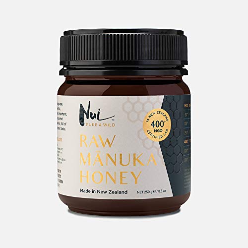 NUI Pure & Wild Manuka Honig UMF 13+ MGO 400+ | 250g von NUI Pure & Wild