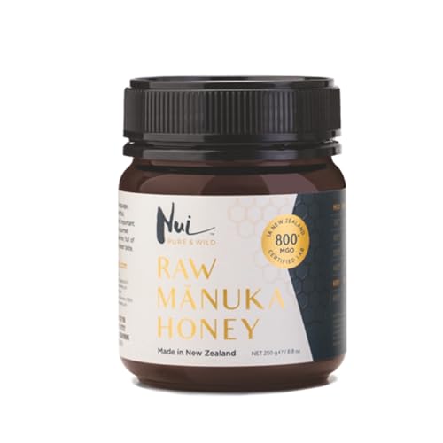 NUI Pure & Wild Manuka Honig UMF 20+ MGO 800+ | 250g von NUI Pure & Wild