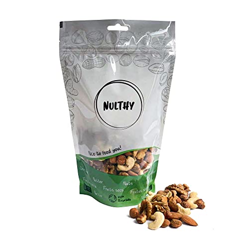NULTHY – 1kg Premium-Natursnack – Mischung aus natürlichen Nüssen – Nusscocktail – gesunder Snack – glutenfrei – vegan von NULTHY