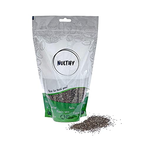 NULTHY – 500gr BIO-Chia-Samen – natürliche Nüsse – Bio-Chia-Samen – glutenfrei – vegan NULTHY – 500gr BIO-Chia-Samen – natürliche Nüsse – Bio-Chia-Samen – glutenfrei – vegan von NULTHY