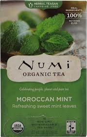 Numi Moroccan Mint Organic Tea 18 Bags by Numi Tea von Numi