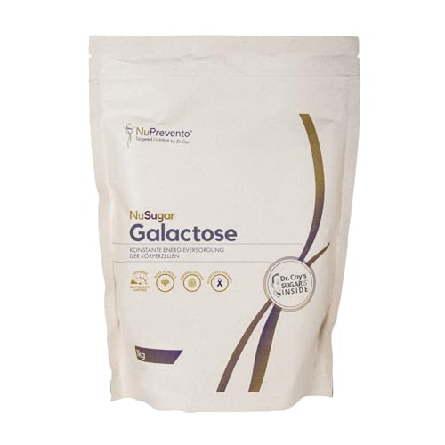 Galactose Zucker von NuPrevento - Natürlichen Zucker kaufen - Hochrein - 1000g Beutel Galactose Zucker von NuPrevento - Natürlichen Zucker kaufen - Hochrein - 1000g Beutel von NUPREVENTO