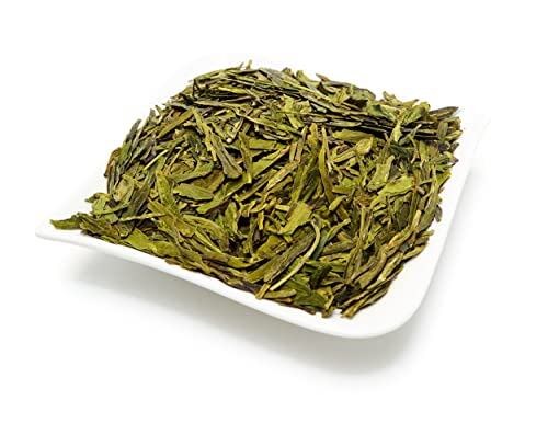 Grüntee · Lung Ching Chinesischer tee · loser premium Grüntee · China Tea · Loser Tee | Grüner Tee von NUSSSUCHT Deutsch Süßwaren