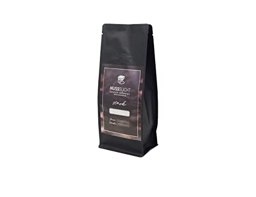Kaffeebohnen | Black Soul |Manufakturröstung aus inklusiver Einrichtung |Kaffee Premium (1000g) von NUSSSUCHT Deutsch Süßwaren