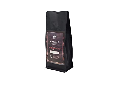 Kaffeebohnen | Nusssucht Mischung - Entkoffeiniert |Manufakturröstung aus inklusiver Einrichtung |Kaffee Premium + SÄUREARM+ (1000g) von NUSSSUCHT Deutsch Süßwaren
