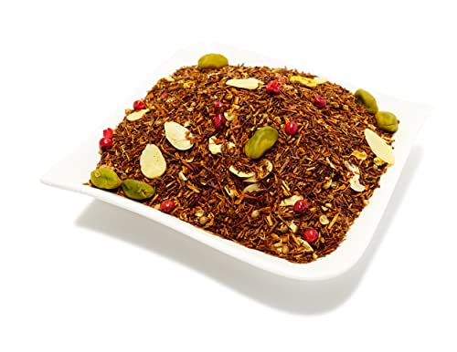Rotbusch Tee · Pfeffernuss -Orange · Rooibos aus Süd Afrika · Rotbuschtee Lose ·Rooibos · Premium Rotbuschteemischung natürlich Aromatisiert (200g) von NUSSSUCHT Deutsch Süßwaren