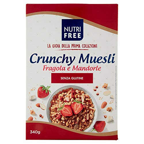 crunchy muesli - gluten-free strawberries and almonds muesli 340 g von NUTRIFREE