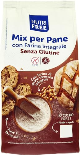 gluten-free whole wheat bread mix 1000g von NUTRIFREE