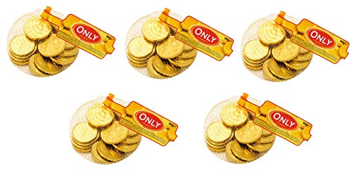 NV Only Schokoladen Goldmünzen, 5x100g von GIGATEMP