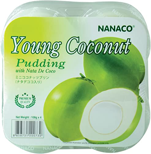 NANACO Pudding mit Baby-Kokosnuss, 432 g von NANACO