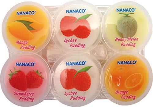 NaNaCo Puddingmix aus 5 Sorten,, 480 g von NANACO