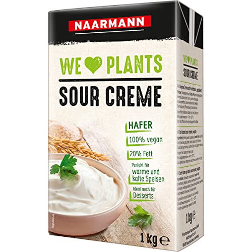 Naarmann Sour Creme Hafer vegan für Speisen und Desserts 1000g Naarmann Sour Creme Hafer vegan für Speisen und Desserts 1000g von Naarmann