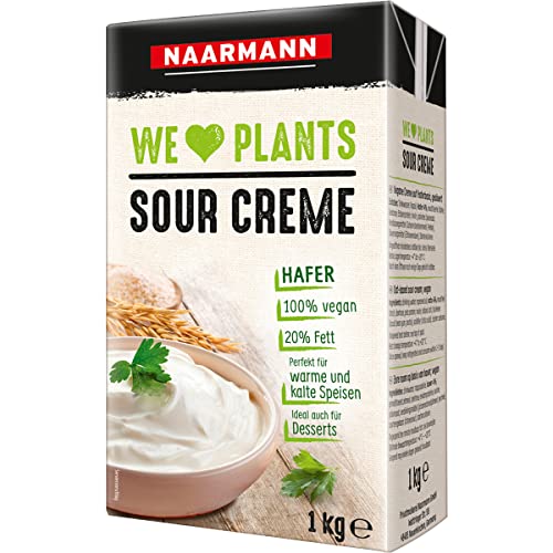Naarmann Sour Creme Hafer vegan für Speisen und Desserts 1000g von Naarmann
